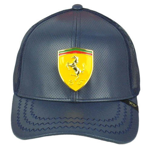 Scuderia Ferrari Shield Logo Car Automobile Mesh Adjustable Curved Bill Hat Cap