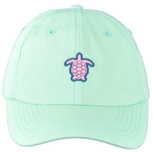 Save The Fishies Turtle Sea Unisex Cotton Adjustable Mint Curved Bill Hat Cap