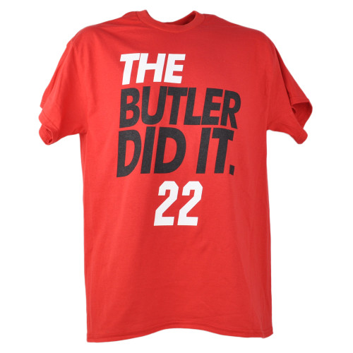 The Butler Did It Jimmy Buckets #22 Miami Mens Adult Tshirt Tee Basketball