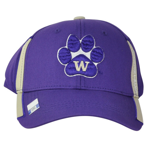 NCAA Captivating Washington Huskies Purple Curved Adjustable Youth Kids Hat Cap