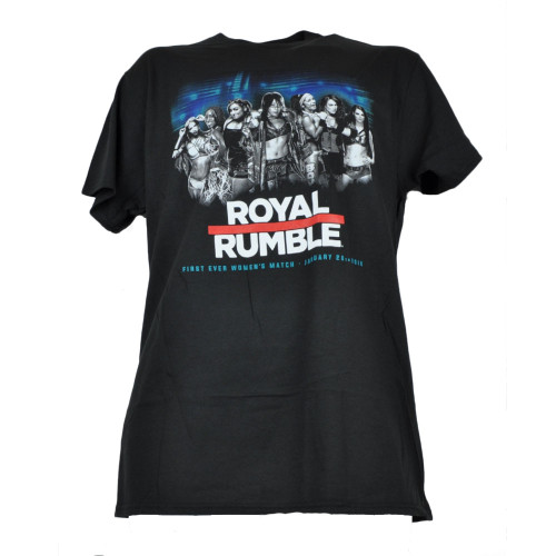 WWE Royal Rumble First Womens Match Mens Tshirt Tee Medium Short Sleeve