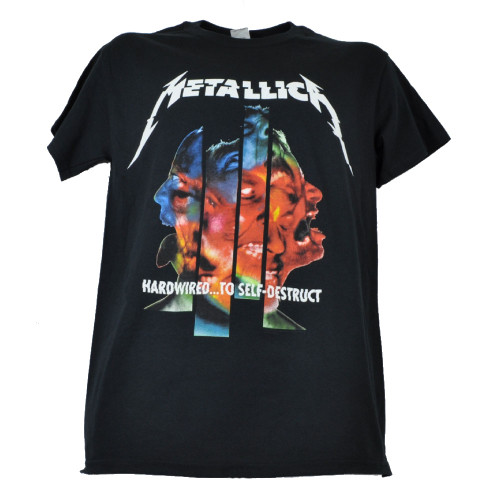 Metallica Hardwire To Self Destruct Mens Tshirt Black Tee Concert Music 2XLARGE