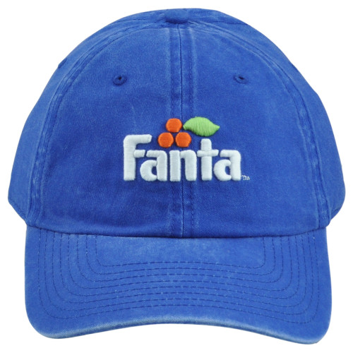 American Needle Fanta Drink Beverage Royal Blue Adjustable Adults Unisex Hat Cap