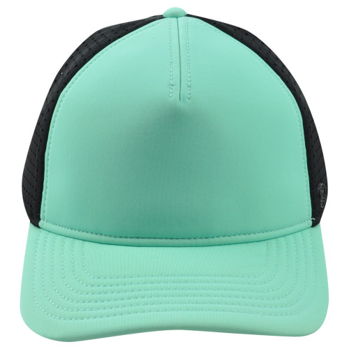 American Needle Mako Black Aqua Splash Snapback Cooling Neoprene Mesh Hat Cap