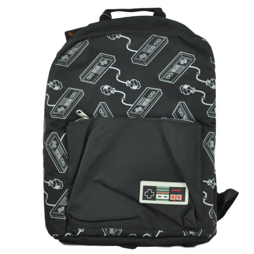 Difuzed Nintendo Entertainment Video Game Backpack Book Bag School Gym Travel