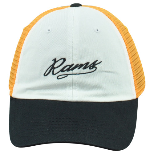 NCAA Captivating Virginia Commonwealth Rams Trucker Mesh Snapback Womens Hat Cap