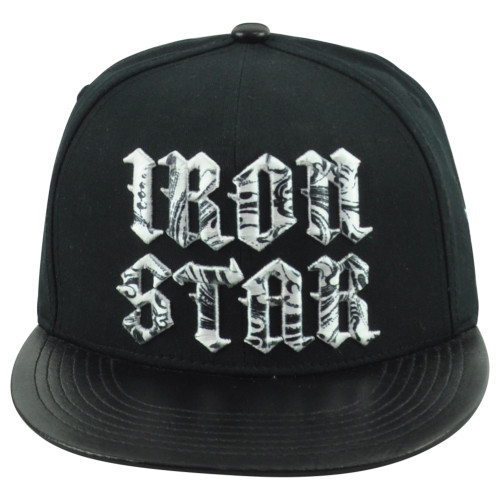 Iron Star Born Brawl Fighter UFC Mixed Martial Arts Adjustable Flat Bill Hat Cap