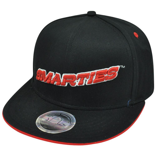 Smarties Sugar Wafer Candy Rolls Fruit Tablet Rockets Flat Bill Snapback Hat Cap