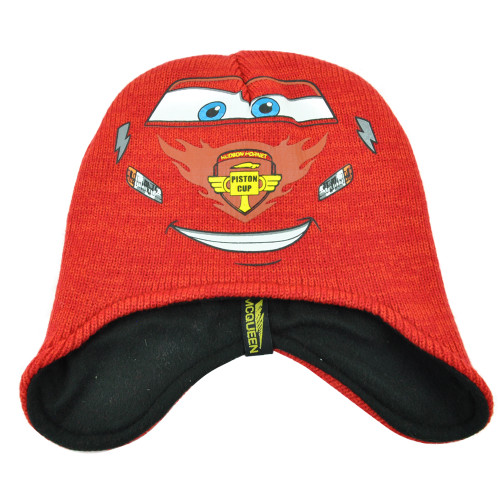 Disney Pixars Cars McQueen Piston Cup Peruvian Youth Boys Knit Beanie Movie Hat