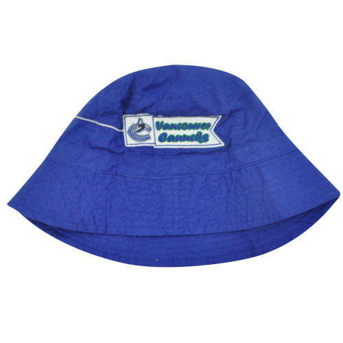 NHL LNH VANCOUVER CANUCKS HOCKEY BUCKET KIDS HAT BLUE