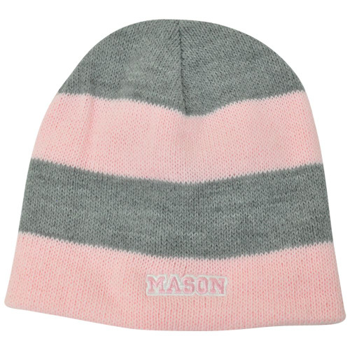 NCAA American Needle Women Ladies George Mason Patriots Cuffless Knit Light Pink