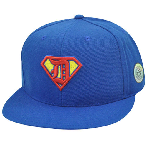 Detroit Tigers Superman Cooperstown American Needle Fitted 7 1/2 Hat Cap