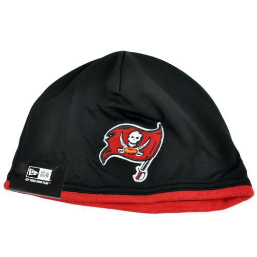 NFL New Era Tampa Bay Buccaneers Tech Knit Game Cuffless Beanie Hat Skully Toque
