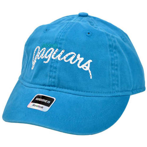 NFL Jacksonville Jaguars Teal Women Reebok Washed Relaxed One Size Fits All Cap