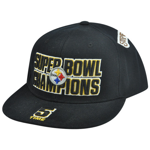 steelers flat bill hats