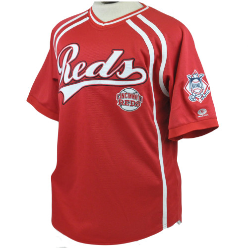 MLB Jersey Mesh Shirt Authentic True Fan National League Cincinnati Reds Medium
