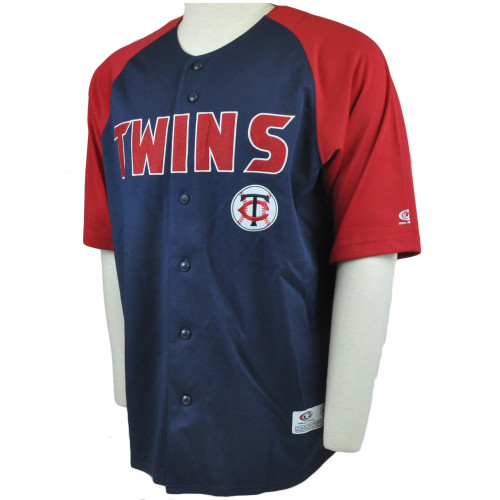 MLB Minnesota Twins Licensed American Baseball Large LG True Fan Jersey Shirt