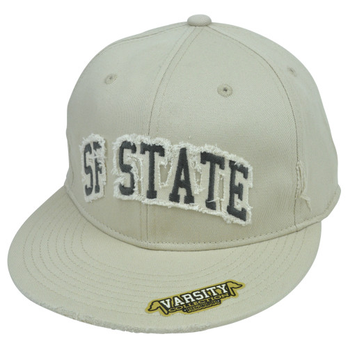 NCAA Top of the World Varsity Flex Fit Ripped Hat San Francisco State Gators