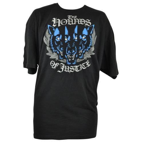 WWE The Hounds of Hustle Wolves Seth Rollins 3XL Black Tee Shirt Mens Black