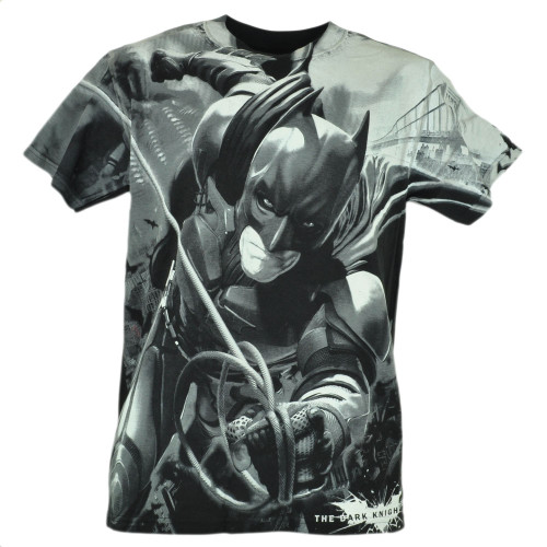 Batman Dark Knight Movie DC Comics Book Cartoon Small Tshirt Shirt Tee Black
