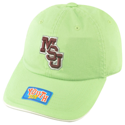 NCAA Mississippi State Bulldogs Youth Sun Buckle Hat Cap Girl Relaxed Green