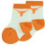 NCAA Texas Longhorns Infant 2 Pair Set Socks Baby White Orange Fan Game Sport
