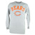 NFL Chicago Bears Dual Threat Long Sleeve Grey Mens Football Tshirt Tee 