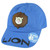 Lion Animal Toddler Velcro Blue Garment Wash Relaxed King of Jungle Hat Cap 