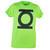 DC Comics Green Lantern Superhero Distressed Signal Neon Green Tshirt Tee 