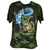 Cartoon Network Regular Show Mordecai Rigby Camouflage Camo TV Tshirt Tee XLarge