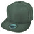 Gray Flat Bill Snapback Hat Cap Blank Plain Solid Classic Acrylic Adjustable