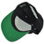 RWTW Logo Roll With The Winners Los Angeles Snapback Black Flat Bill Hat Cap 
