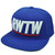 RWTW Logo Roll With The Winners Blue Winning Snapback Hat Cap Lebron Flat Bill 