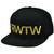 RWTW Logo Flag Roll With The Winners Winning Snapback Hat Cap Lebron Black Gold