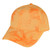 American Needle Bright Orange Watercolor Sun Buckle Solid Plain Relaxed Hat Cap