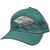 NCAA UM Miami Hurricanes Canes Green Vintage Retro Curved Bill Snapback Hat Cap