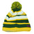 NFL New Era Super Bowl II Sport Knit Green Bay Packers Knit Beanie Striped Hat