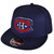 NHL American Needle Montreal Canadiens Snapback Flat Bill  Navy Blue Hat Cap 