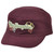 New Hampshire State USA America Burgundy Womens Fatigue Hat Cap Adjustable City