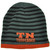 Tennessee State Knit Beanie Salle Striped Cuffless Gray Hat Winter Black Orange