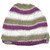 Missouri State Mizzou Purple White Striped Cuffless Knit Beanie Womens Hat Ladies