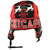 Chicago Trapper Aviator Knit Beanie Fleece Nordic Hat Red Windy City Ear Flap 