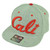 Cali Logo California Republic 3D Snapback Flat Bill Hat Cap Heather Gray Red