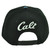 Cali California 3D Hawaiian Floral Flower Brim Hat Cap Snapback BLK Blue Green