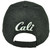 Cali California CALI-FOR-NIA Logo Hat Cap Denim Curved Bill Adjustable Black
