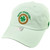 Happy Together Shamrocks Clover Leaf White Relaxed Hat Cap Lucky Adjustable 