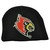 NCAA Louisville Cardinals The Ville Knit Beanie Cuffless Black Toque Acrylic 