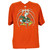 NCAA Miami Hurricanes Basketball Orange Mens Tshirt Tee Short Sleeve Canes