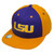 NCAA Louisiana State Tigers LSU Two Tone Yellow Purple Snapback Hat Cap Flat Bill