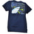 California CA State Pocket Navy Angler Cove Fishing Fish Tshirt Tee Mens Adult